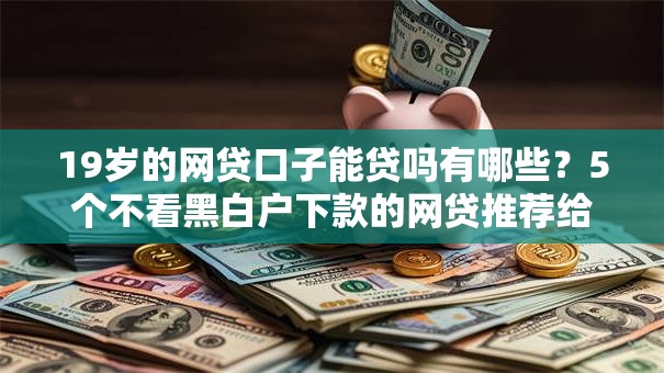 19岁的网贷口子能贷吗有哪些？5个不看黑白户下款的网贷推荐给你