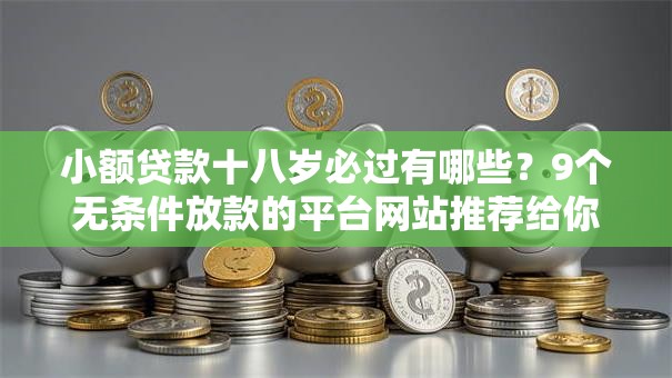 小额贷款十八岁必过有哪些？9个无条件放款的平台网站推荐给你