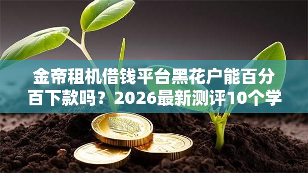 金帝租机借钱平台黑花户能百分百下款吗?2026最新测评10个学生能贷款的平台 金帝租机借钱平台黑花户能百分百下款吗?2026最新测评10个学生能贷款的平台
