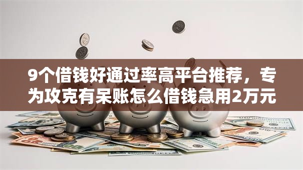 9个借钱好通过率高平台推荐，专为攻克有呆账怎么借钱急用2万元呢难题