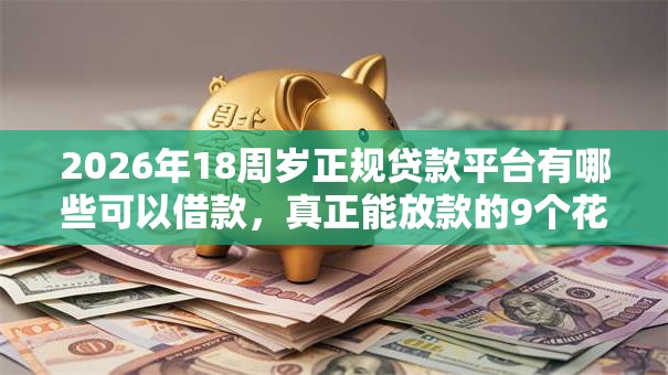 2026年18周岁正规贷款平台有哪些可以借款，真正能放款的9个花户能下款的平台推荐