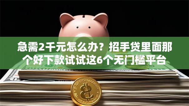 急需2千元怎么办？招手贷里面那个好下款试试这6个无门槛平台