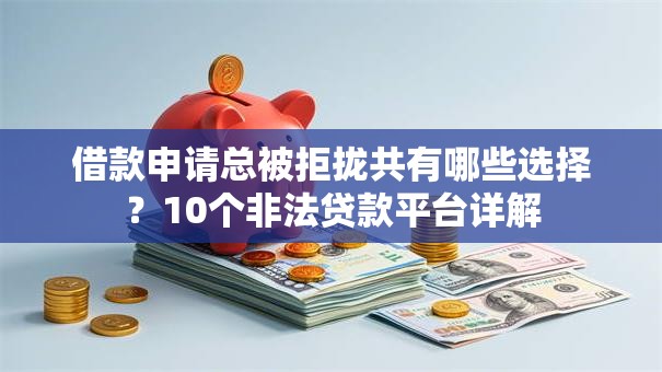 借款申请总被拒拢共有哪些选择？10个非法贷款平台详解