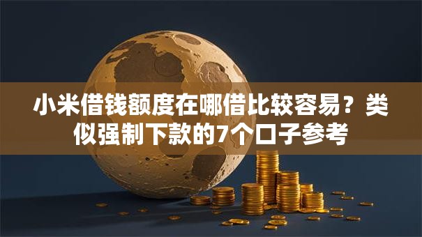 小米借钱额度在哪借比较容易？类似强制下款的7个口子参考