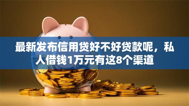 最新发布信用贷好不好贷款呢,私人借钱1万元有这8个渠道 最新发布信用贷好不好贷款呢,私人借钱1万元有这8个渠道