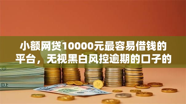 小额网贷10000元最容易借钱的平台，无视黑白风控逾期的口子的6个平台介绍