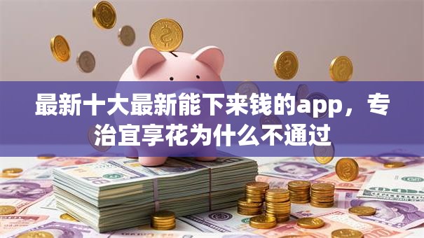 最新十大最新能下来钱的app，专治宜享花为什么不通过