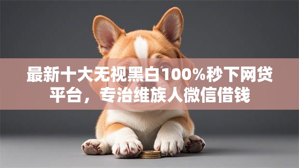 最新十大无视黑白100%秒下网贷平台,专治维族人微信借钱 最新十大无视黑白100%秒下网贷平台,专治维族人微信借钱