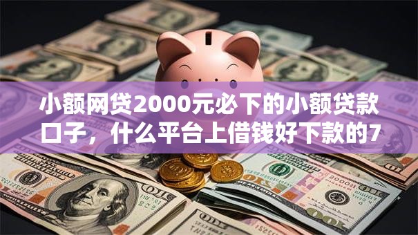 小额网贷2000元必下的小额贷款口子，什么平台上借钱好下款的7个平台介绍