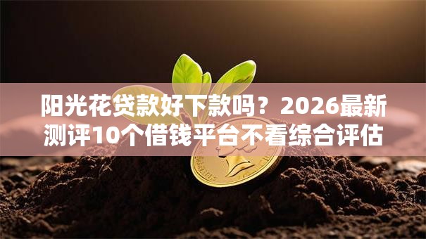 阳光花贷款好下款吗？2026最新测评10个借钱平台不看综合评估的软件
