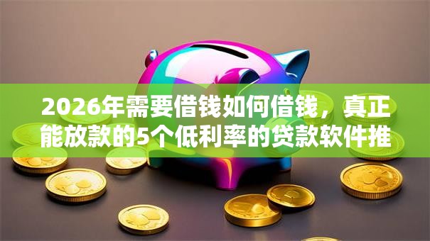 2026年需要借钱如何借钱，真正能放款的5个低利率的贷款软件推荐