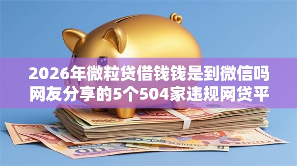2026年微粒贷借钱钱是到微信吗网友分享的5个504家违规网贷平台名单我觉得不错！