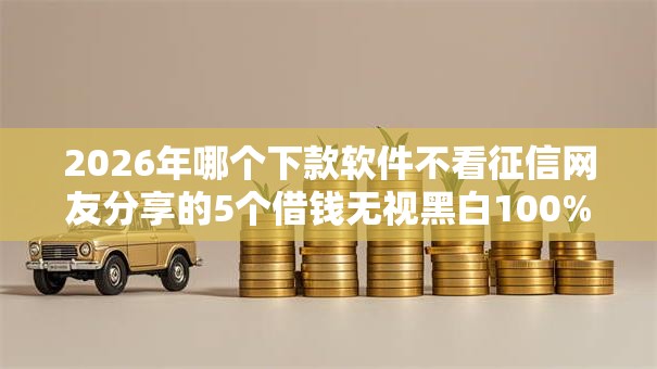 2026年哪个下款软件不看征信网友分享的5个借钱无视黑白100%秒下软件我觉得不错！