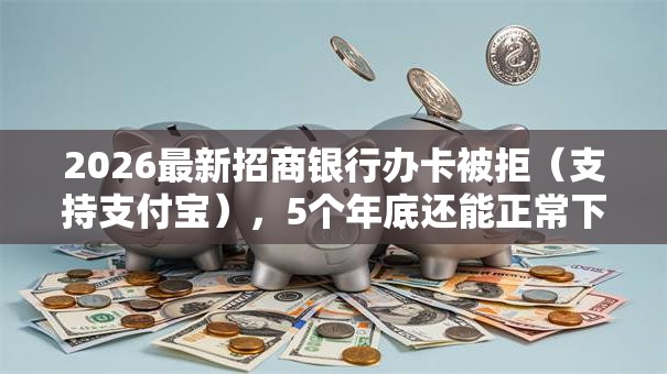 2026最新招商银行办卡被拒（支持支付宝），5个年底还能正常下款的平台无私分享