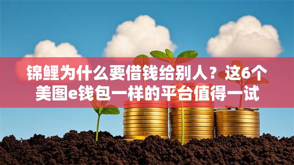 锦鲤为什么要借钱给别人?这6个美图e钱包一样的平台值得一试 锦鲤为什么要借钱给别人?这6个美图e钱包一样的平台值得一试