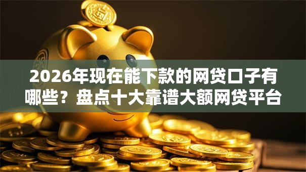2026年现在能下款的网贷口子有哪些?盘点十大靠谱大额网贷平台 2026年现在能下款的网贷口子有哪些?盘点十大靠谱大额网贷平台