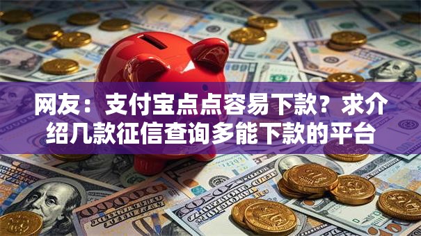 网友:支付宝点点容易下款?求介绍几款征信查询多能下款的平台 网友:支付宝点点容易下款?求介绍几款征信查询多能下款的平台
