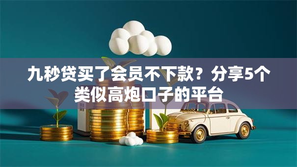 九秒贷买了会员不下款?分享5个类似高炮口子的平台 九秒贷买了会员不下款?分享5个类似高炮口子的平台