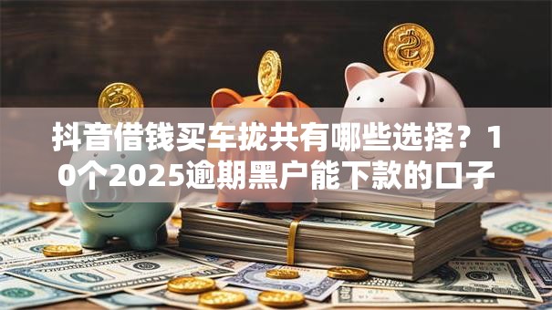 抖音借钱买车拢共有哪些选择?10个2025逾期黑户能下款的口子详解 抖音借钱买车拢共有哪些选择?10个2025逾期黑户能下款的口子详解