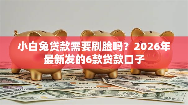 小白兔贷款需要刷脸吗？2026年最新发的6款贷款口子