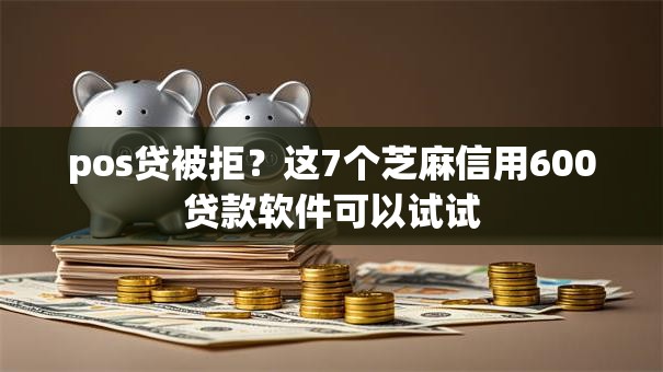 pos贷被拒？这7个芝麻信用600贷款软件可以试试