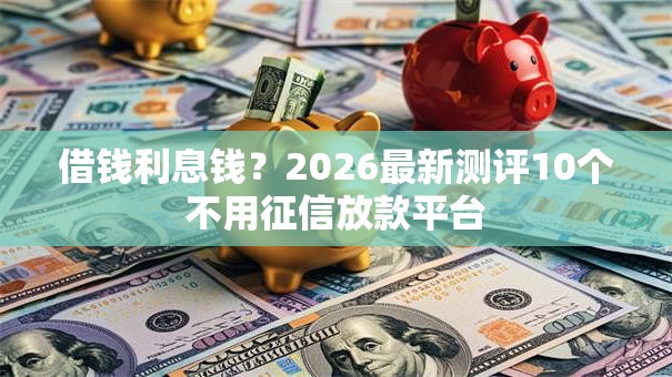 借钱利息钱?2026最新测评10个不用征信放款平台 借钱利息钱?2026最新测评10个不用征信放款平台