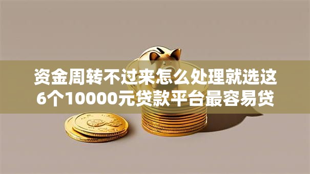 资金周转不过来怎么处理就选这6个10000元贷款平台最容易贷 资金周转不过来怎么处理就选这6个10000元贷款平台最容易贷
