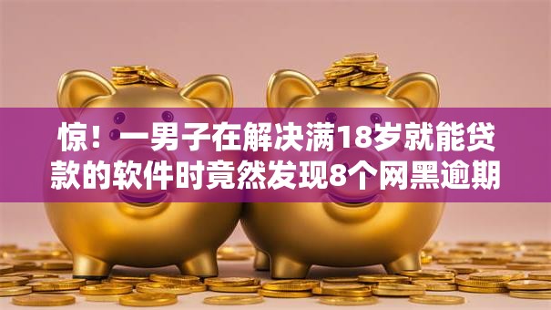 惊！一男子在解决满18岁就能贷款的软件时竟然发现8个网黑逾期下款口子，事后分享了出来