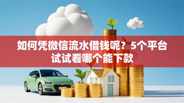如何凭微信流水借钱呢？5个平台试试看哪个能下款