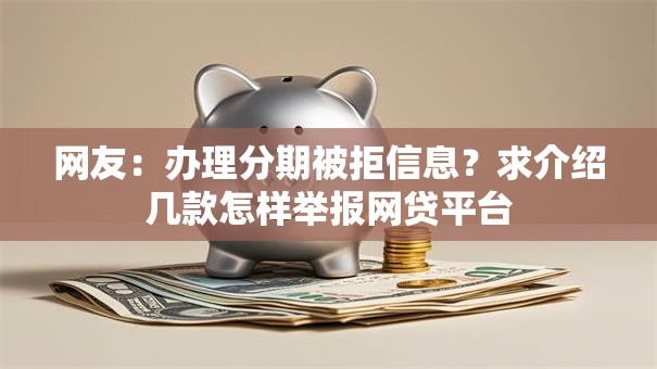 网友：办理分期被拒信息？求介绍几款怎样举报网贷平台