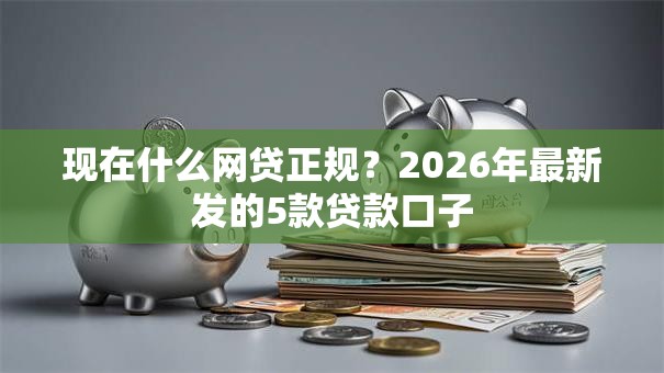现在什么网贷正规？2026年最新发的5款贷款口子