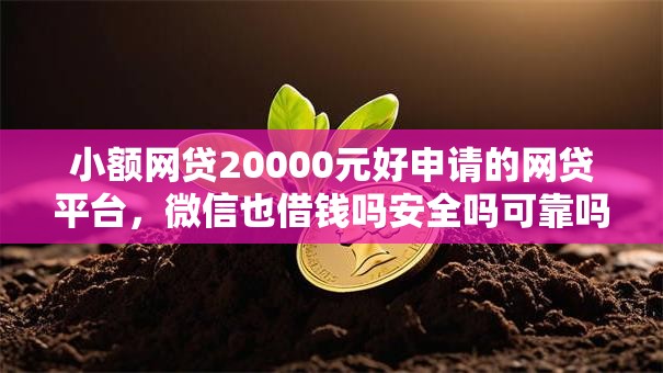 小额网贷20000元好申请的网贷平台，微信也借钱吗安全吗可靠吗的7个平台介绍