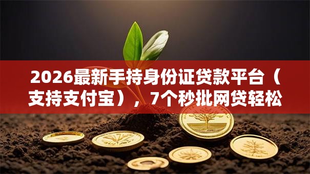 2026最新手持身份证贷款平台（支持支付宝），7个秒批网贷轻松贷的平台无私分享