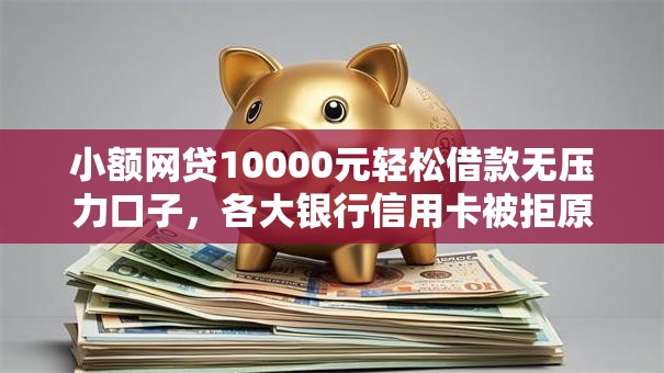 小额网贷10000元轻松借款无压力口子，各大银行信用卡被拒原因的6个平台介绍