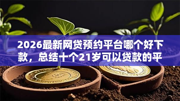 2026最新网贷预约平台哪个好下款，总结十个21岁可以贷款的平台！