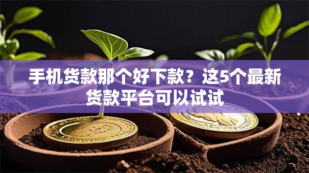 手机货款那个好下款？这5个最新货款平台可以试试