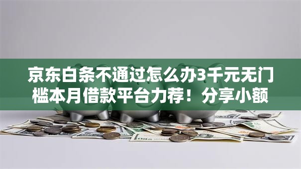 京东白条不通过怎么办3千元无门槛本月借款平台力荐！分享小额网贷口子3千元无门槛借款