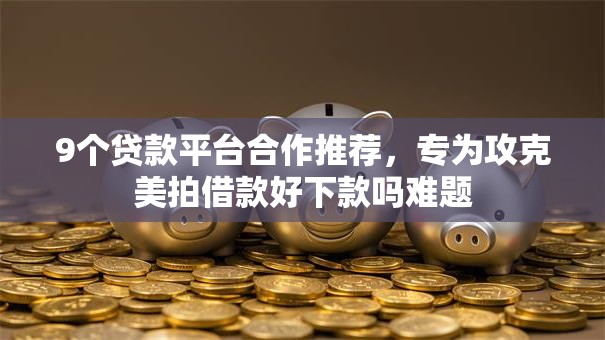 9个贷款平台合作推荐,专为攻克美拍借款好下款吗难题 9个贷款平台合作推荐,专为攻克美拍借款好下款吗难题