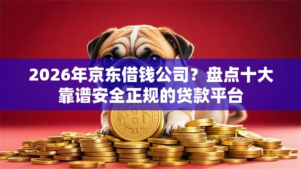 2026年京东借钱公司？盘点十大靠谱安全正规的贷款平台