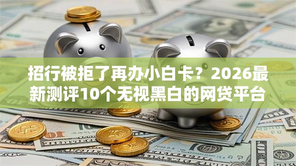 招行被拒了再办小白卡？2026最新测评10个无视黑白的网贷平台