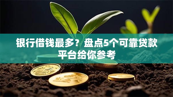 银行借钱最多?盘点5个可靠贷款平台给你参考 银行借钱最多?盘点5个可靠贷款平台给你参考