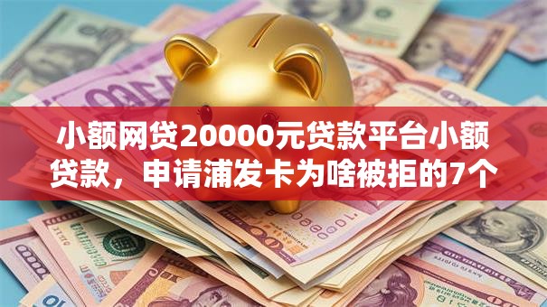 小额网贷20000元贷款平台小额贷款,申请浦发卡为啥被拒的7个平台介绍 小额网贷20000元贷款平台小额贷款,申请浦发卡为啥被拒的7个平台介绍