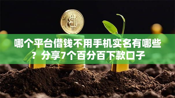 哪个平台借钱不用手机实名有哪些?分享7个百分百下款口子 哪个平台借钱不用手机实名有哪些?分享7个百分百下款口子