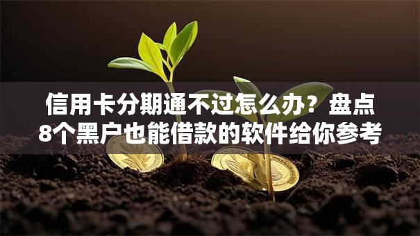信用卡分期通不过怎么办？盘点8个黑户也能借款的软件给你参考
