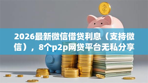 2026最新微信借贷利息(支持微信),8个p2p网贷平台无私分享 2026最新微信借贷利息(支持微信),8个p2p网贷平台无私分享