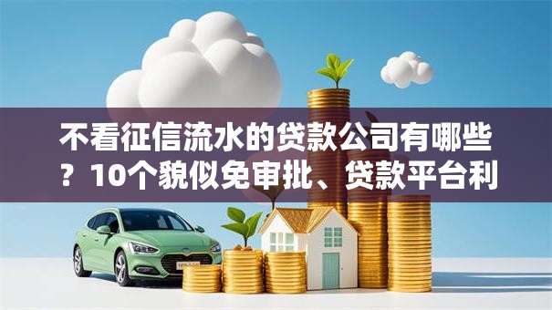 不看征信流水的贷款公司有哪些?10个貌似免审批、贷款平台利息最低合集 不看征信流水的贷款公司有哪些?10个貌似免审批、贷款平台利息最低合集