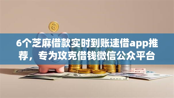 6个芝麻借款实时到账速借app推荐,专为攻克借钱微信公众平台难题 6个芝麻借款实时到账速借app推荐,专为攻克借钱微信公众平台难题