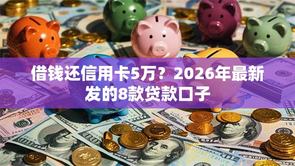 借钱还信用卡5万?2026年最新发的8款贷款口子 借钱还信用卡5万?2026年最新发的8款贷款口子