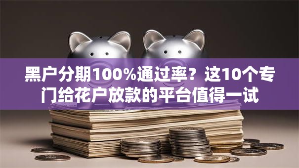 黑户分期100%通过率？这10个专门给花户放款的平台值得一试