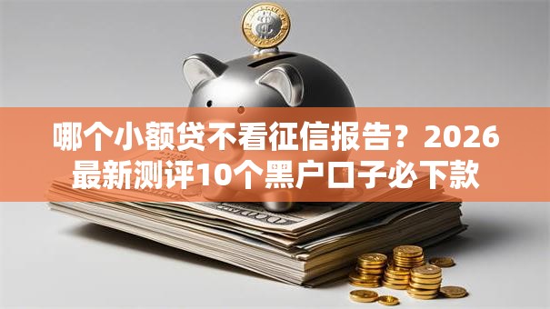哪个小额贷不看征信报告？2026最新测评10个黑户口子必下款